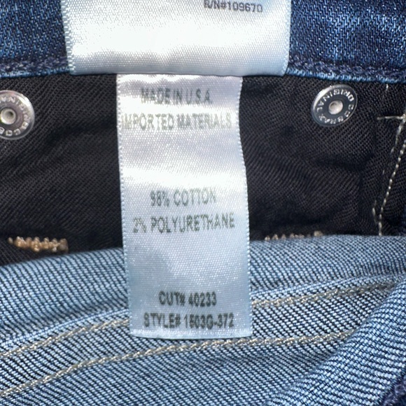 Citizens of Humanity Emerson Slim Boyfriend Blue Denim Jeans size 27 - Picture 11 of 12